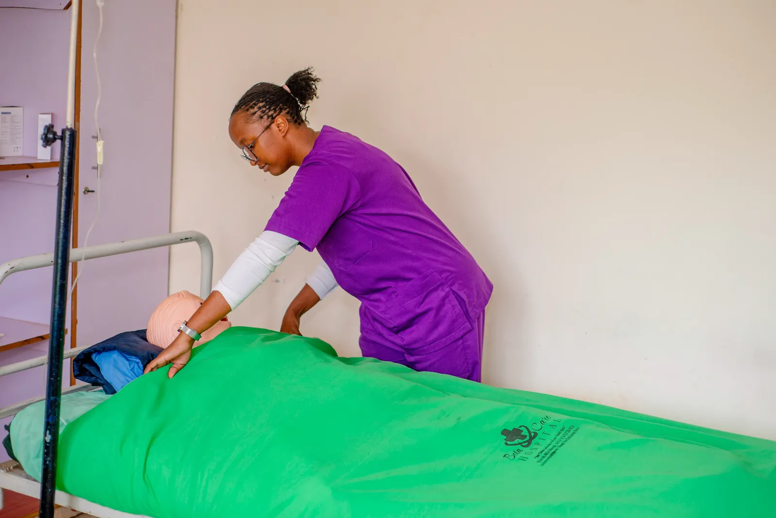 Patient Attendant training at Beta Care Training Institute